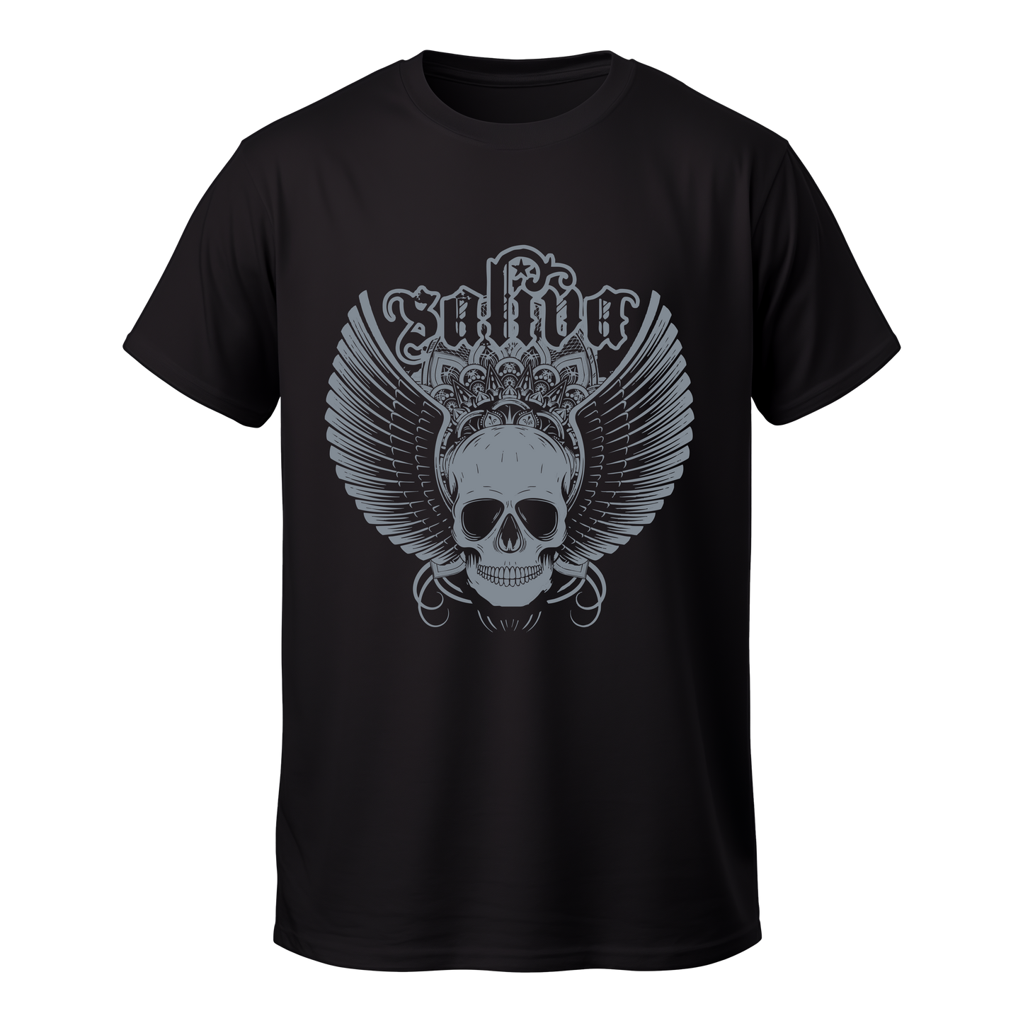 Saliva – Black Friday Winged Skull Tee (Limited Edition)- $20 ONLY