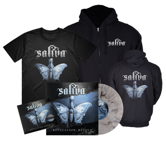 SIGNED VINYL + RETOLD T, ZIP HOODIE & CD