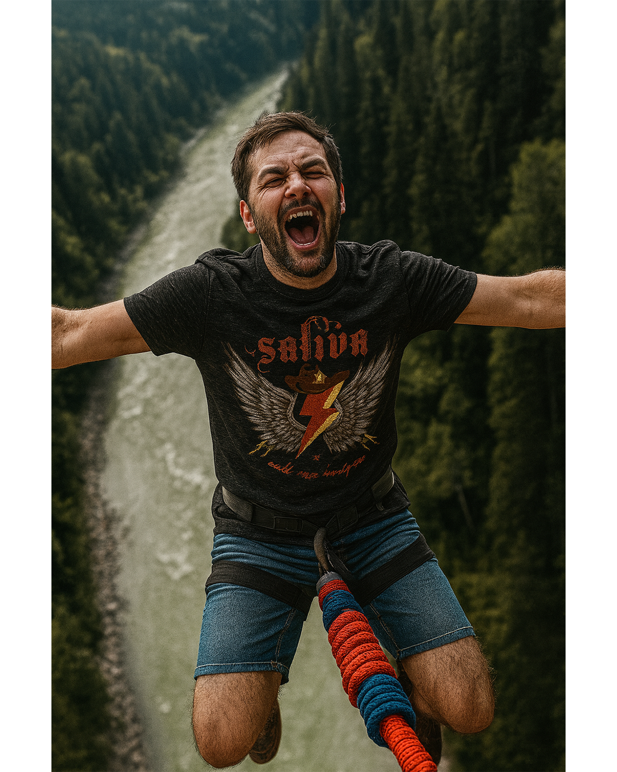 Saliva Horizon: Retold Vintage T-Shirt