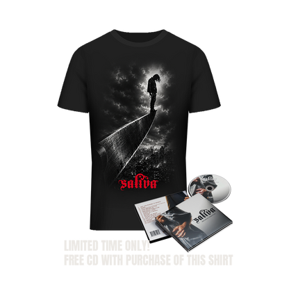 "Edge of a Knife" Premium Tee - FREE CD WITH EVERY ORDER!