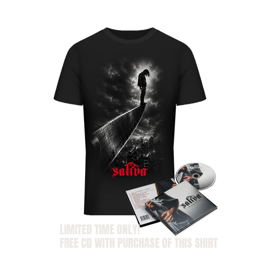 "Edge of a Knife" Premium Tee - FREE CD WITH EVERY ORDER!