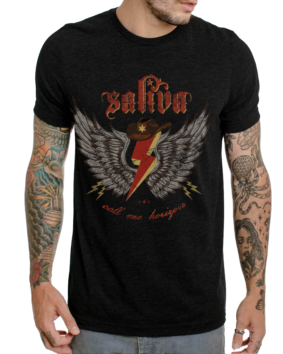 Saliva Horizon: Retold Vintage T-Shirt