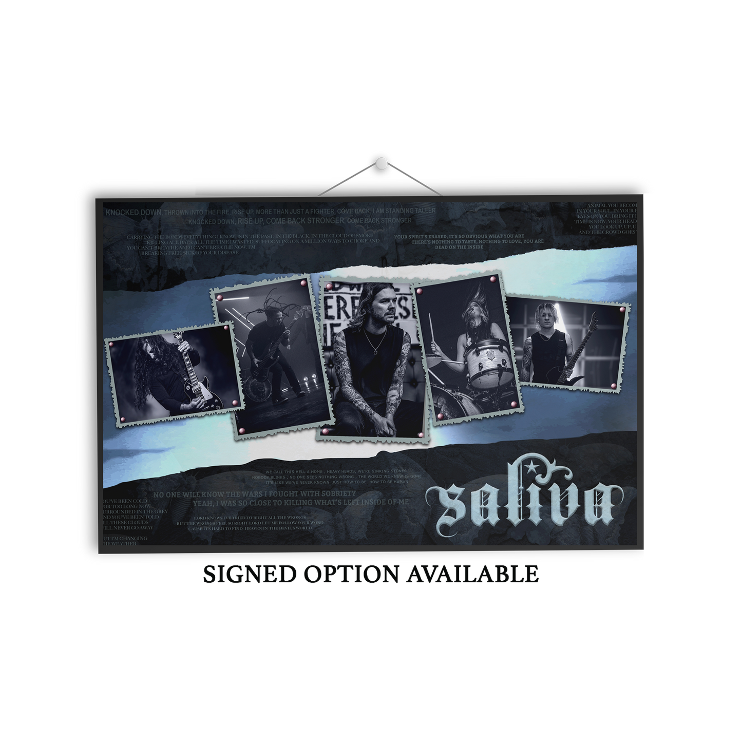 SALIVA POSTER