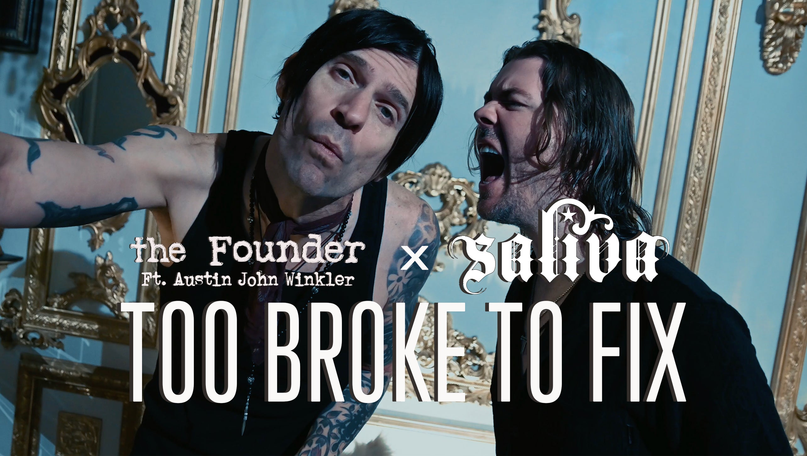 Load video: Saliva - Devil&#39;s World (Official Music Video)