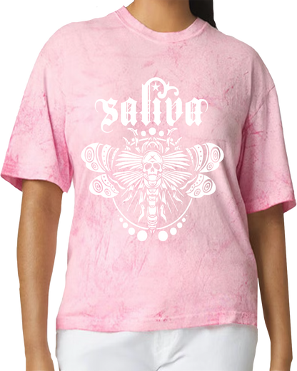 Tie-Dye Moth T-Shirt- Pink