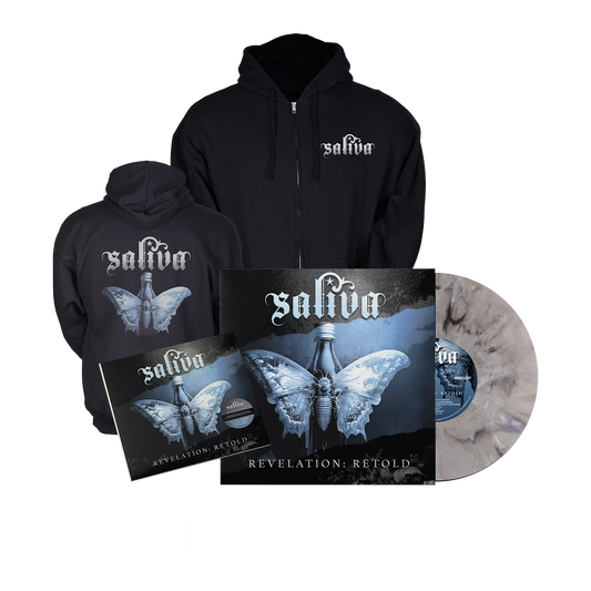 SIGNED VINYL & CD + RETOLD ZIP HOODIE