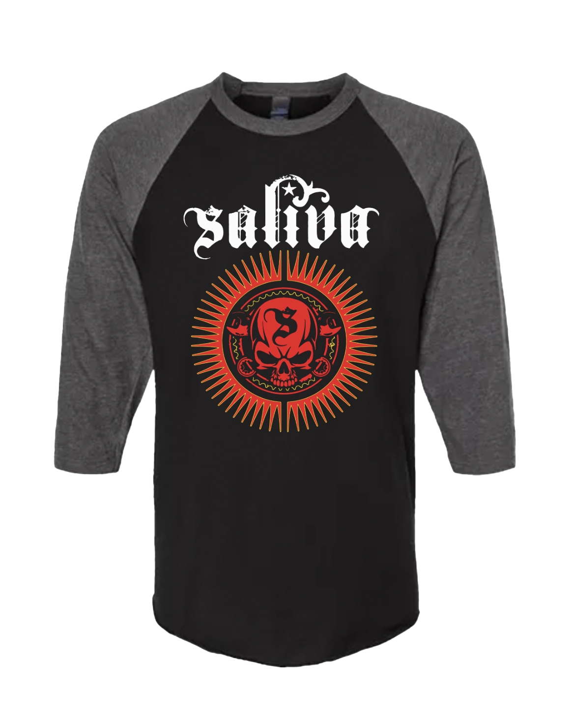 Tribal Sun Baseball T-Shirt
