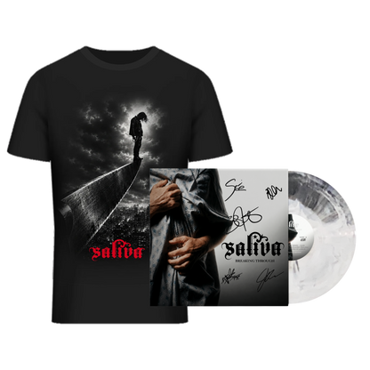 PRE-SALE! Breaking Through Vinyl & Premium Tee Bundle